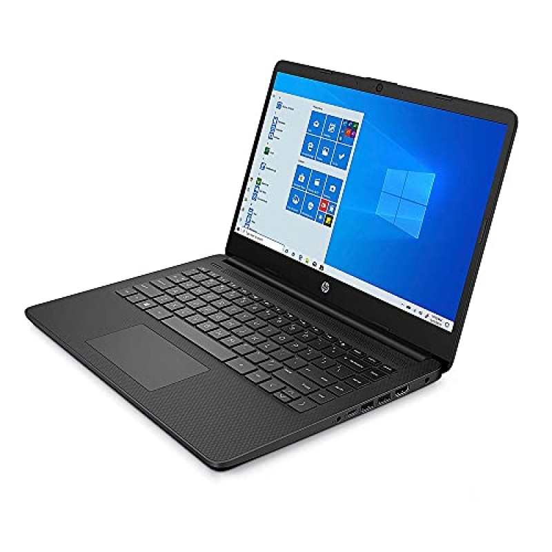 HP 14인치 HD 노트북, AMD 듀얼 코어 CPU, 16GB RAM, 1000GB(1TB) SSD, 64GB eMMC, 1년 Office 365 및 액세서리(블랙)