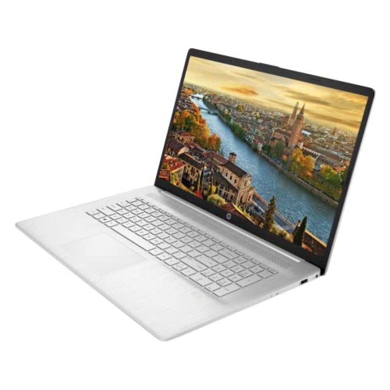 HP 노트북, 17.3인치 HD+ 터치스크린 디스플레이, Intel Core i7-1255U 프로세서, 64GB RAM, 1TB PCIe SSD, 백라이트 키보드, 지문 인식기, Wi-Fi, Windows 11 Home, 실버