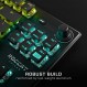 ROCCAT Vulcan TKL Pro Tenkeyless 선형 광학 타이탄 스위치 키별 AIMO RGB 조명, 양극 처리된 알루미늄 상단 플레이트 및 분리형 USB-C 케이블을 갖춘 PC 게임용 키보드, 검정색