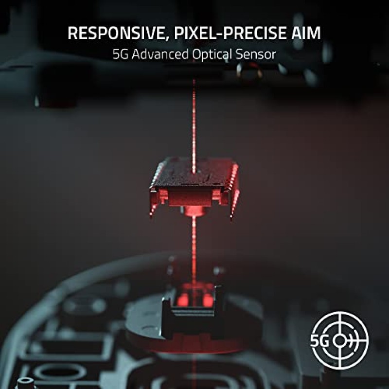 Razer Orochi V2 모바일 무선 게임용 마우스: 초경량 - 2가지 무선 모드 - 최대 950시간 배터리 수명 - 기계식 마우스 스위치 - 5G 고급 18K DPI 광학 센서 - 석영 핑크