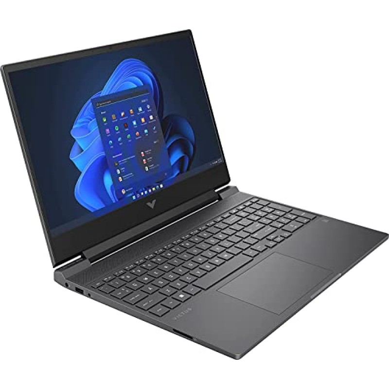 HP Victus 15.6인치 FHD 게이밍 노트북, Intel Core i5-12450H, 16GB 메모리, 1TB PCIe SSD, NVIDIA GeForce GTX 1650 4GB, 백라이트 키보드, Windows 11 Home, Mica Silver + 액세서리