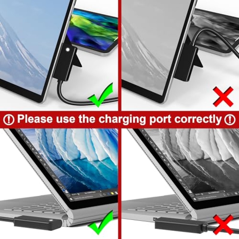 Surface Dock, Surface Pro Dock, 12 in 1 트리플 디스플레이 Surface Pro 9/8/X/7/6/5/4/3용 HDMI 4K 및 VGA 2개가 포함된 Microsoft Surface Dock, Surface Laptop go/5/4/3/ 2/1, 서피스북 3/2/1