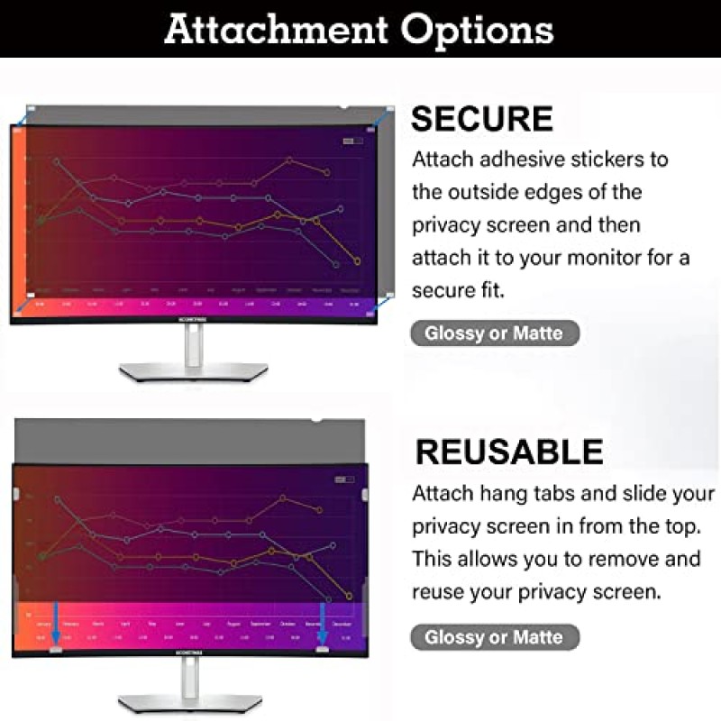 컴퓨터 울트라와이드 21:9 곡선 모니터용 ACONETMAX 34인치 개인 정보 보호 화면 필터 - 개인 정보 보호 쉴드 및 눈부심 방지 블루 라이트 쉴드 보호 장치