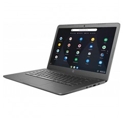 HP Chromebook 14인치 터치스크린 노트북, Intel Celeron N3350 최대 2.4GHz, 4GB RAM, 32GB eMMC, WiFi, 웹캠, USB Type C, Chrome OS + TiTac 액세서리(Zoom 또는 Google Classroom 호환)