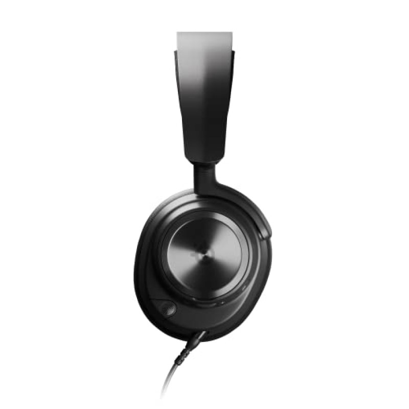 SteelSeries Arctis Nova Pro멀티 시스템 게이밍 헤드셋 - 프리미엄 Hi-Fi 드라이버 - 고해상도 오디오 - 360° 공간 오디오 - GameDAC Gen 2 - ESS Sabre Quad-DAC - 스텔스 접이식 마이크 - PC, PS5, PS4, 스위치