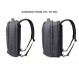 Knack 시리즈 1 노트북 백팩은 최대 15인치까지 맞습니다 - Knack Bags 휴대용 백팩, TSA 승인, 확장 가능한 여행용 백팩(새빌 그레이, 미디엄)
