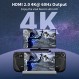 스팀 데크용 MORELOCO 도킹 스테이션, HDMI 2.0 4K@60Hz 지원 5-in-1 스팀 데크 도크, USB-A 3.0 3개, 밸브용 USB-C 고속 충전 스팀 데크 도크 액세서리