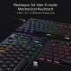 Redragon K621 Horus TKL 무선 RGB 기계식 키보드, 5.0 BT/2.4 Ghz/유선 3가지 모드 80% 초박형 로우 프로파일 Bluetooth 키보드(전용 미디어 제어 및 Clicky Blue 스위치 포함), 검정색