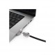 M1 및 M2 MacBook Pro 16"용 Compulocks 선반 잠금 어댑터 및 키 케이블 잠금 장치