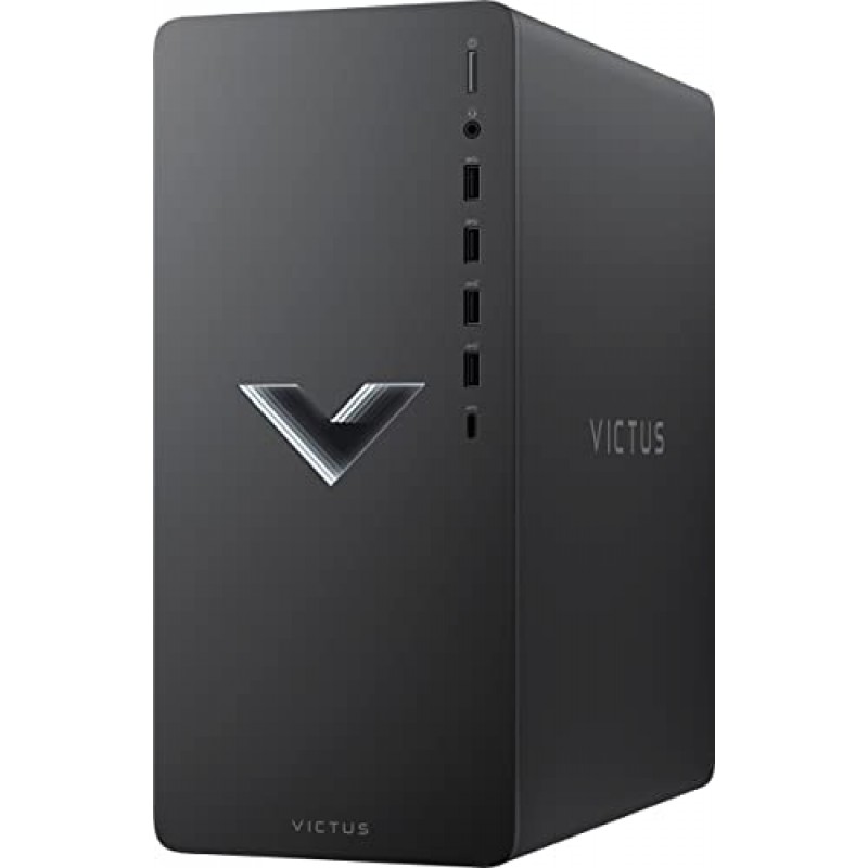 HP Victus 15L 게임용 데스크탑 컴퓨터 | 12세대 인텔 4코어 i3-12100F >i5-11400F | 16GB DDR4 512GB SSD + 1TB HDD | NVIDIA Geforce GTX 1660 Super 6GB 그래픽 | USB-C Win11 블랙 + HDMI 케이블