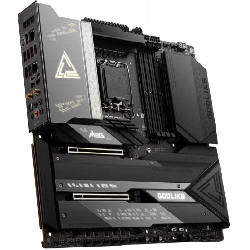 MSI MEG Z790 GODLIKE 게이밍 마더보드(12/13세대 Intel 프로세서, LGA 1700, DDR5, PCIe 5.0, M.2, 2.5Gbps LAN, USB 3.2 Gen2, Wi-Fi 6E, Thunderbolt, E-ATX 지원)