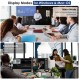 WAVLINK USB 노트북 도킹 스테이션 듀얼 모니터, M1 M2 Mac 및 Windows용 DisplayLink 컴퓨터 도크, ChromeOS, Ubuntu 20.04/22.04(HDMI 및 HDMI/DVI/VGA, 6xUSB 포트, LAN, 오디오)