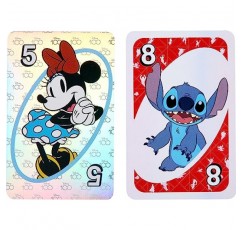 Mattel Games UNO Disney 100 어린이, 성인, 가족의 밤을 위한 보관 및 여행용 카드 게임, 수집용 게임(아마존 독점)