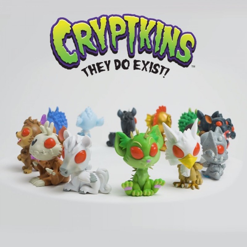 Cryptozoic Entertainment Cryptkins: 시리즈 2(단일 상자) - 수집 가능한 2.25인치 비닐 피규어가 블라인드 공개 소형 상자 안에 포장되어 제공됨 - 모두 수집