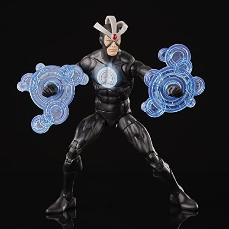 Hasbro 마블 레전드 시리즈 X-Men Havok 액션 피규어 6인치 수집용 장난감, 액세서리 3개 및 Build-A-Figure 부품 2개