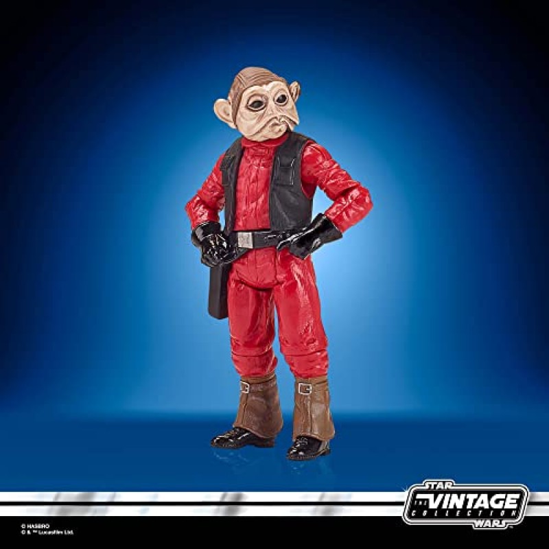 스타워즈 빈티지 컬렉션 Nien Nunb, 제다이의 귀환 3.75인치 수집용 액션 피규어, 4세 이상