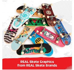 TECH DECK, DLX Pro 수집용 지판 10팩, 스케이트 애호가를 위한, 6세 이상을 위한 어린이 장난감