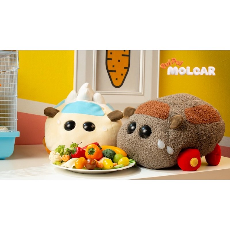 MGA Entertainment Pui Pui Molcar 2.5인치 Fuzmols™ 피규어 2팩, 묶음, 재사용 가능 블라인드 포장, 어린이를 위한 장난감 선물 여아 남아 수집가 연령 3 4 5 6 7+