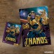 AQUARIUS Marvel Puzzle Thanos(500피스 직소 퍼즐) - 공식 라이센스를 받은 Marvel 상품 및 수집품 - 눈부심 방지 - 정밀 핏 - 14 x 19인치