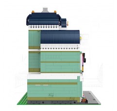 건축 도시 주택 건물 키트 - Lergoh 악기 매장 건물 세트 모델(14세 이상 어린이, 성인, 3005개)
