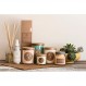 Eco Candle Co. 티 라이트 양초, 스털링 로즈, 10팩 - 그린 노트 향, 신선한 컷 장미, 꽃, 머스크 - 재활용 가능, 100% 소이 왁스, 납 없음, 손으로 제작, 6 oz. 각각, 중서부 대두