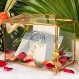 WHSLILR 12.6" 결혼식 피로연을 위한 잠금 장치가 있는 유리 카드 상자 웨딩 카드 상자 화장품 홈 장식, 힌지 뚜껑이 있는 수제 대형 기하학 테라리움, 황동 프레임 - (황금/지붕)