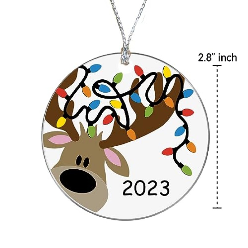 HELLO 액세서리 크리스마스 장식 2023 | 세라믹 장식품 | 크리스마스 트리 장식 | 집들이 선물 | 사슴장식(사슴)