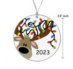 HELLO 액세서리 크리스마스 장식 2023 | 세라믹 장식품 | 크리스마스 트리 장식 | 집들이 선물 | 사슴장식(사슴)