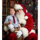 모건 하우스 백랍 - 수제 산타클로스 열쇠 장식품 - 어린이를 위한 마법의 크리스마스 이브 선물 - 휴일 정문 장식