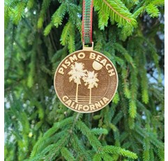 피스모 비치 장식 캘리포니아 크리스마스 미국 나무 조각 3.1
