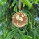 피스모 비치 장식 캘리포니아 크리스마스 미국 나무 조각 3.1" CA 서핑 선물