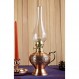Vensila 수제 구리 오일 램프 - 빈티지 등유 램프 - 장식 집들이 선물 새 집 - 가정용 조명용 앤티크 랜턴 램프 14.96'(38cm) - 빛나는 불 디자인