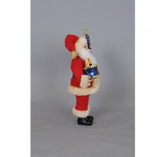 카렌 디디온 오리지널 미국 산타 조각상, 13인치 - 수제 크리스마스 휴일 홈 장식 및 수집품
