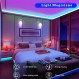 Tenmiro 65.6ft Led 스트립 조명, 침실, 주방, 가정 장식용 44 키 Ir 원격 Led 조명이 있는 울트라 긴 RGB 5050 색상 변경 LED 조명 스트립 키트