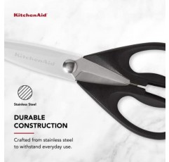 KitchenAid 보호 덮개가 있는 다용도 가위, 단일 사이즈, 검정색