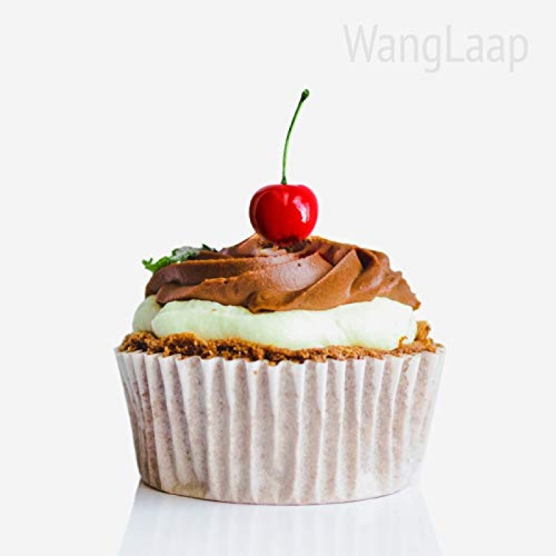 WangLaap 50Pcs 인공 빨간 체리 30mm/1.18inch 시뮬레이션 실물 같은 체리 가짜 과일 홈 주방 식사 장식 (빨간색)