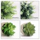 CEWOR 4 팩 작은 가짜 식물 유칼립투스 로즈마리 다육 식물 선반 용 냄비에 인공 인공 녹지 유칼립투스 식물 실내 홈 침실 거실 장식