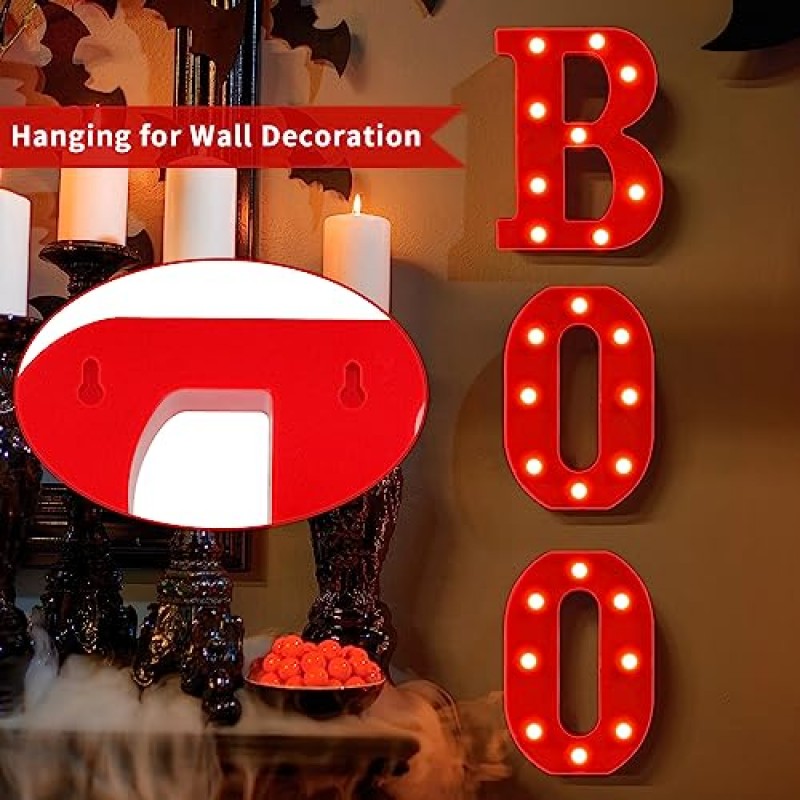 할로윈 장식-할로윈 장식 실내-3 LED 천막 조명 문자 