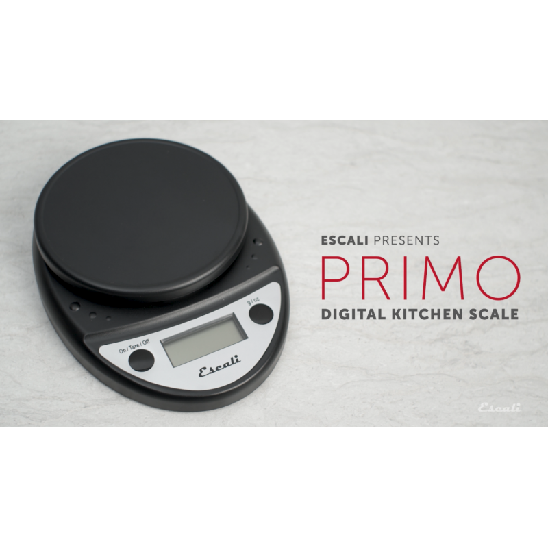Escali Primo 디지털 식품 저울 정확한 무게 측정 및 부분 제어를 위한 다기능 주방 저울 및 베이킹 저울, 8.5 x 6 x 1.5 인치, 금속