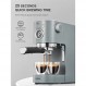 Ihomekee 에스프레소 머신 커피 메이커 15바 카푸치노 머신(가정 양조용 에스프레소/카푸치노/라떼/모카용 우유 거품기 포함) 1350W
