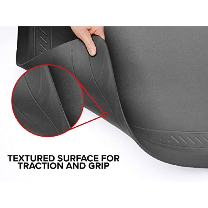 WeatherTech ComfortMat, 황갈색 스톤 -쿠션이 있는 피로 방지 바닥 매트 – 24인치 x 36인치 – 주방, 사무실, 스탠딩 데스크 및 세탁실에 필수적인 홈 컴포트 – 방수, 미끄럼 방지, 청소 용이