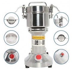 HYDDNice 700g 곡물 밀 분쇄기 2500w 50-300 메쉬 36000RPM 고속 전기 스테인레스 스틸 분쇄기 향신료 허브 곡물 옥수수 가루 분말 기계 상업 등급