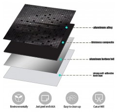 XUANINY 껍질과 스틱 백스플래시 타일 주방용 검정색 표면 알루미늄 모자이크 스티커(시트당 11.41