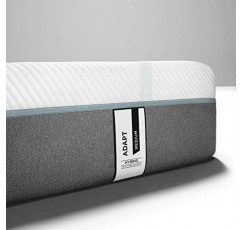 Tempur-Pedic TEMPUR-Adapt 11인치 스프링 및 메모리 폼 지지 매트리스(냉각 커버 포함), 하이브리드 메모리 폼 매트리스(스프링 코일 포함), 전체