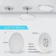 MELEGAN 2개 RGB 스마트 천장 조명, 슈퍼 슬림 LED 매립형 천장, Alexa Google 홈과 WiFi 작동, 침실, 주방, 식당, 지하실용 12인치 24W 밝기 조절 가능 2700K-6500K