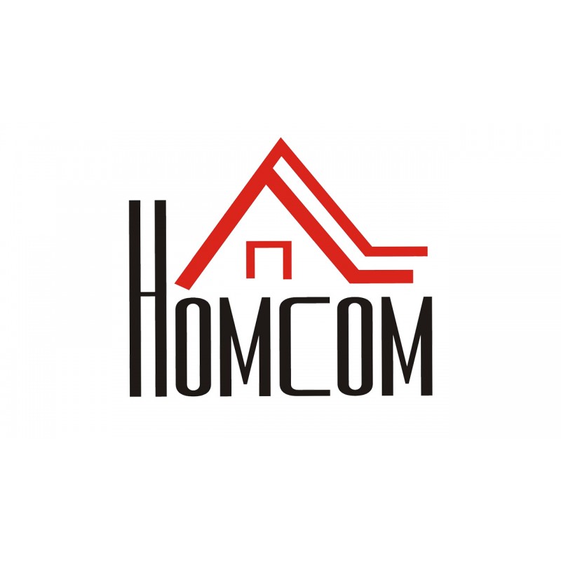 HOMCOM 3피스 산업용 식탁 세트, 카운터 높이 바 테이블 및 스툴 세트(수납 선반 포함), 러스틱 브라운