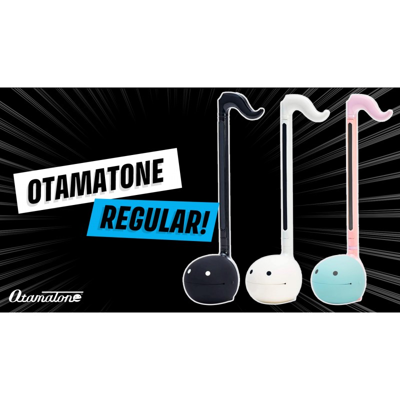 Otamatone 일본 전자 악기 휴대용 음악 신디사이저 일본 Maywa Denki Studio 상 수상, 어린이, 청소년 및 성인을 위한 교육용 재미있는 선물 - 흰색