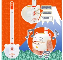 Otamatone Classic Lucky Cat [공식 라이센스] 일본 문자 전자 악기 휴대용 신디사이저 일본 Maywa Denki 어린이 및 성인 선물