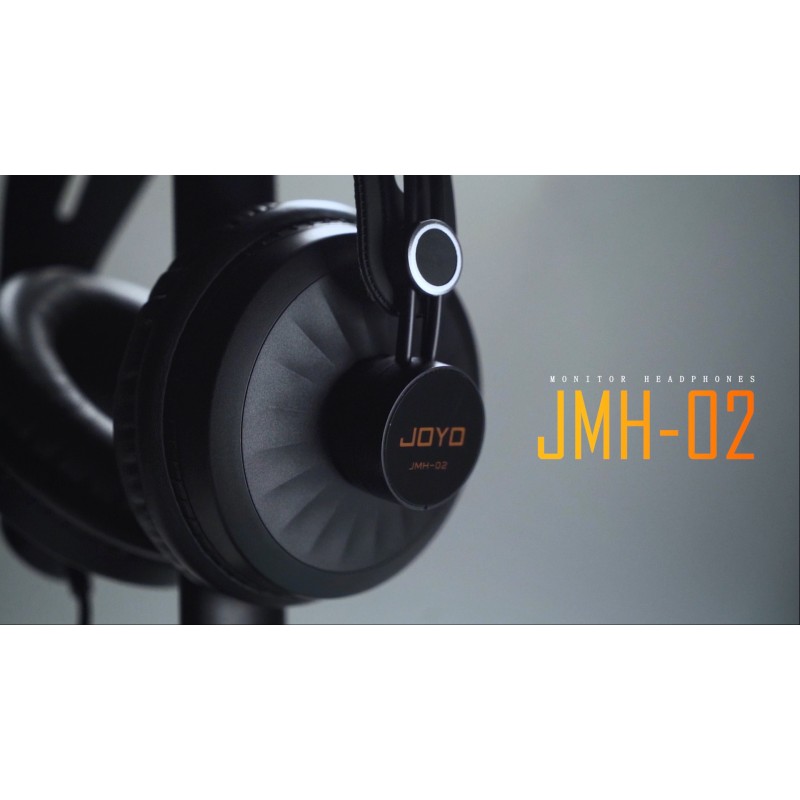 JOYO 스튜디오 헤드폰 모니터 헤드폰 기타 핸드폰 믹서 앰프 팟캐스트 DJ 및 키보드 피아노(JMH-02)용 귀 소음 차단 녹음용 헤드폰