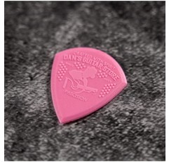 The Precision Pick PINK - 10팩 - Dans Guitar Store의 프리미엄 하이 그립 정밀 고가시성 플렉트럼